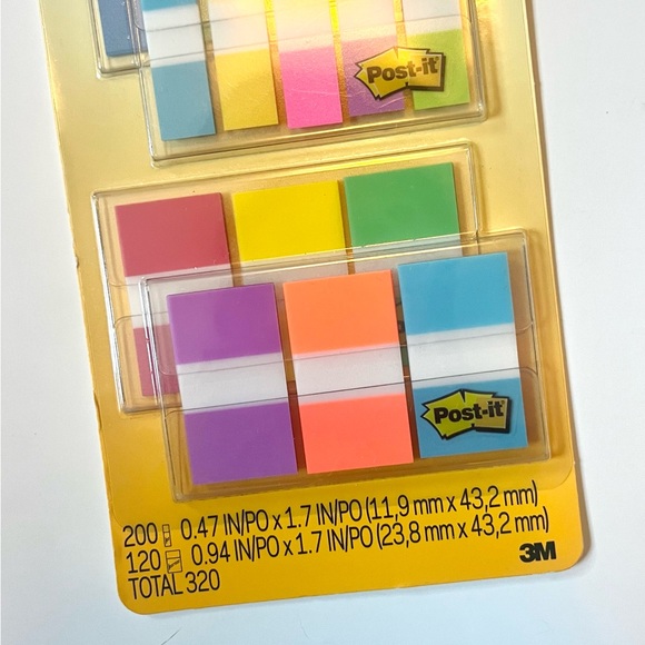 🏷️ Post-it colorful index tab combo pack set of 320 - Picture 5 of 8